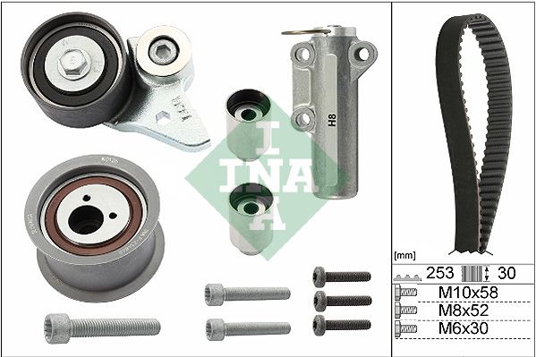 WILMINK GROUP Комплект ремня ГРМ WG1251819